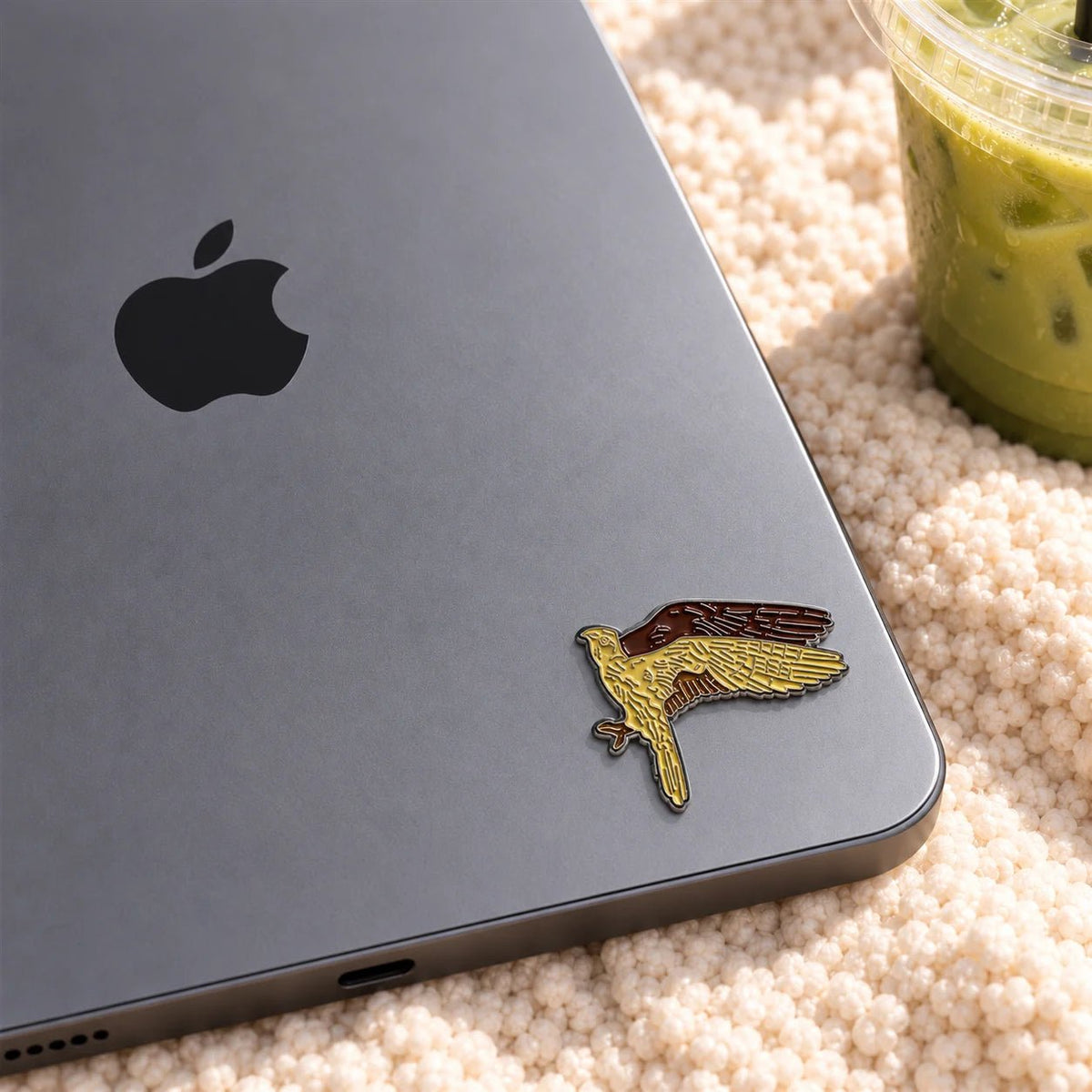 Wild Wings - Adhesive Metal Charm - BREACHIT