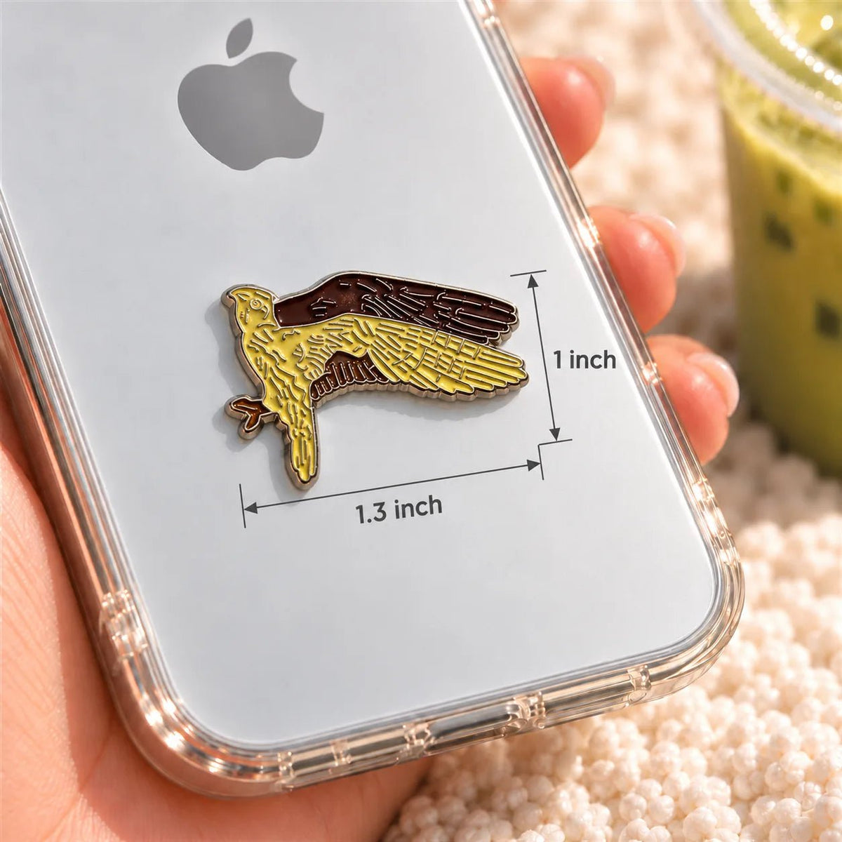 Wild Wings - Adhesive Metal Charm - BREACHIT