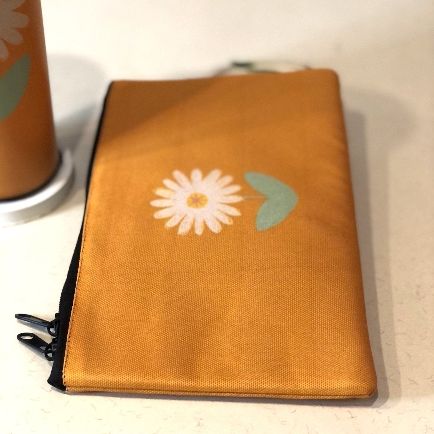 Yellow Petal Water Bottle Pouch - BREACHIT