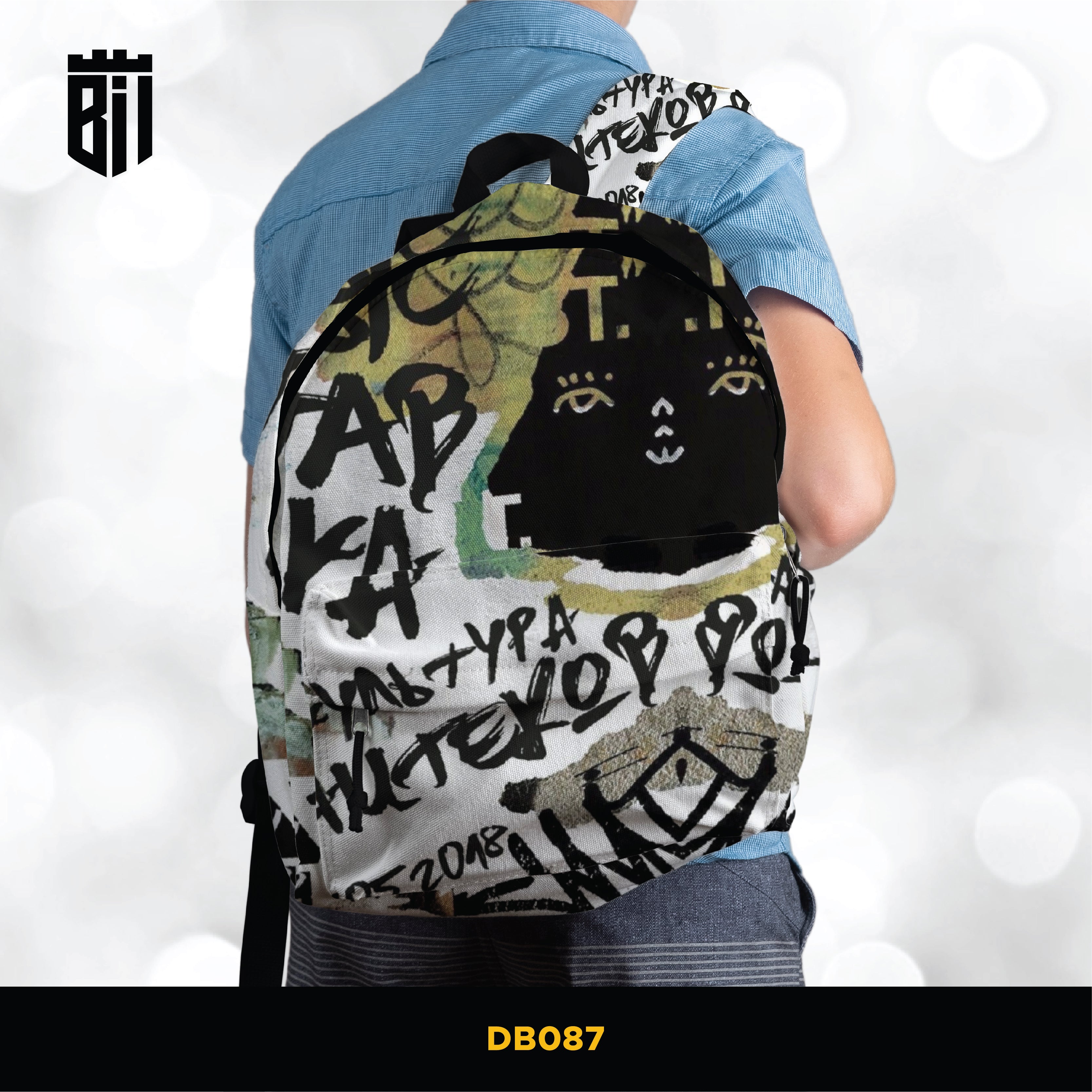 Custom hot sale graffiti backpacks