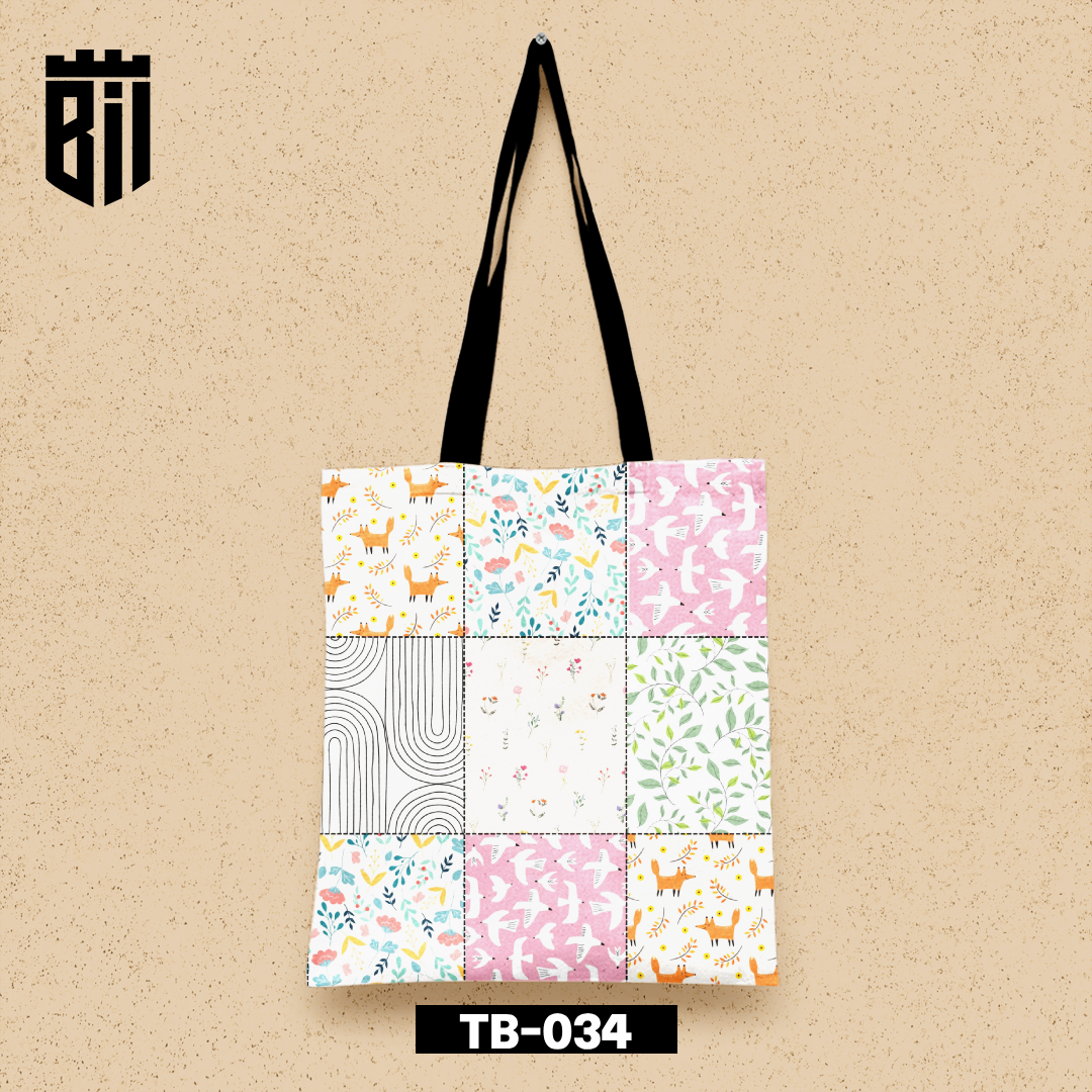 TB034 - Vintage Tote Bag