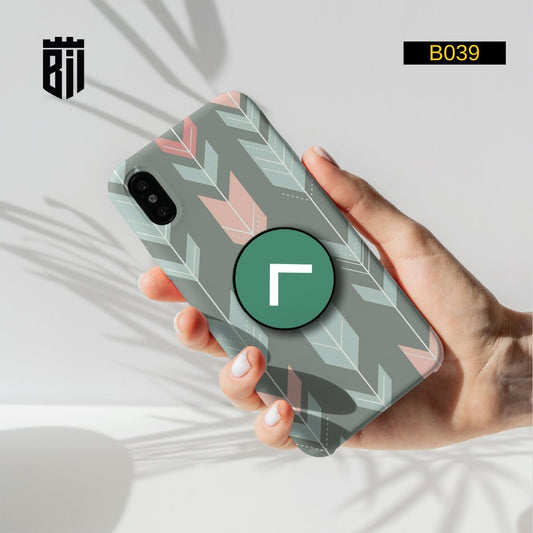 B039 Fletching Arrows Mobile Case with Popsocket - BREACHIT