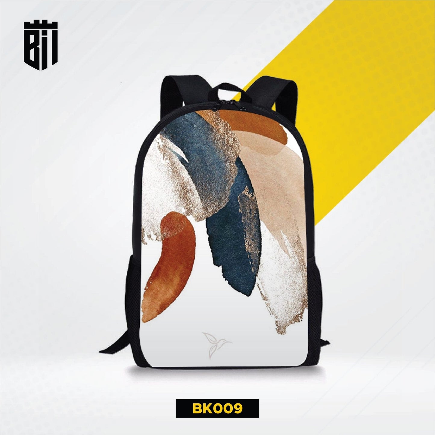 BK009 Abstract Art Backpack - BREACHIT