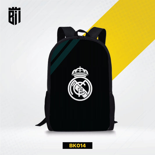 BK014 Black Real Madrid Backpack - BREACHIT