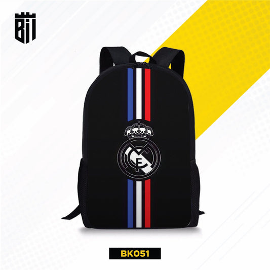 BK051 Black Real Madrid Backpack - BREACHIT