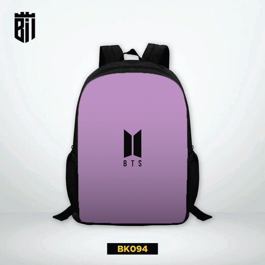 BK094 Purple BTS Backpack - BREACHIT