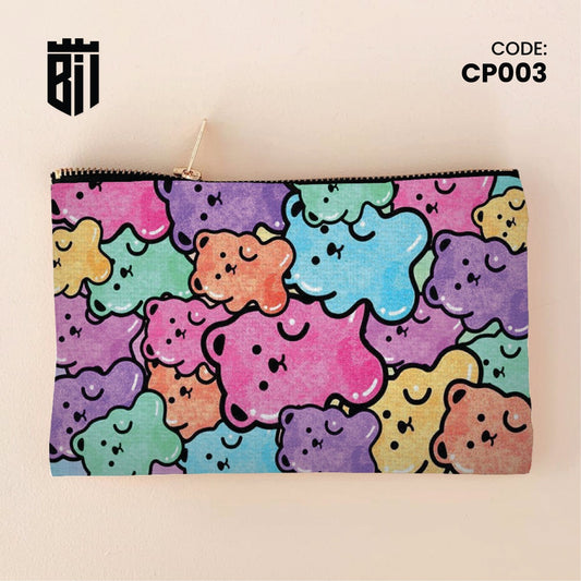 CP003 - Rainbow Bears Customized Pouch - BREACHIT