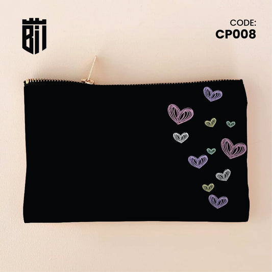 CP008 - Hearts Customized Pouch - BREACHIT