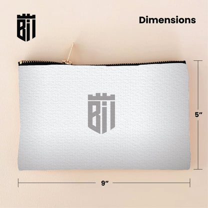 CP019 - Pink Pattern Customized Pouch - BREACHIT