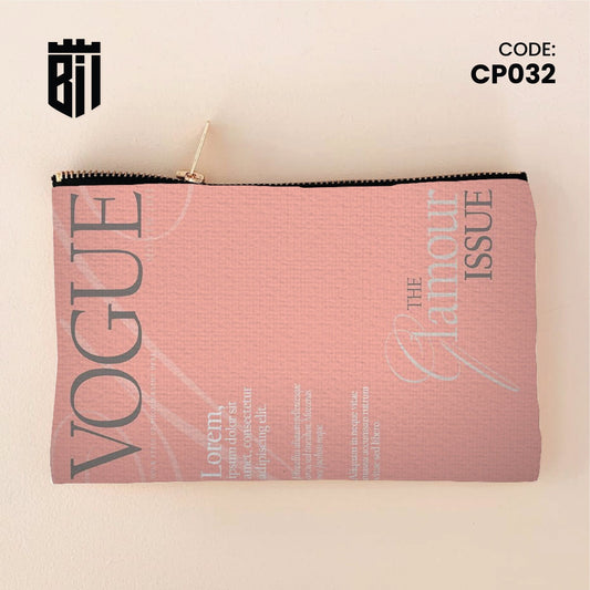 CP032 - Pink Vogue Customized Pouch - BREACHIT