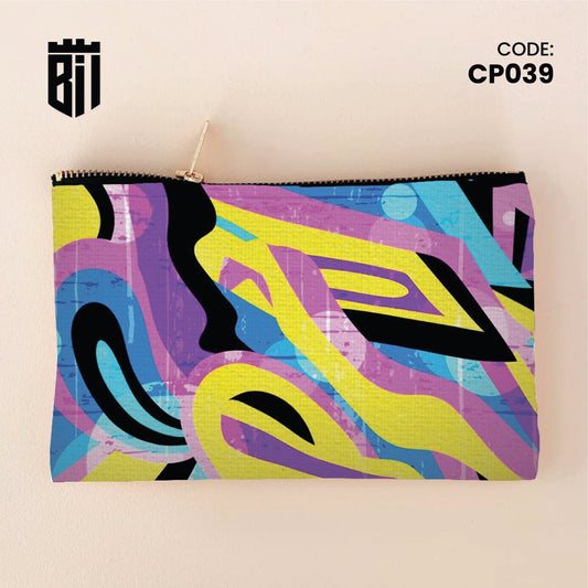 CP039 - Abstract Art Customized Pouch - BREACHIT