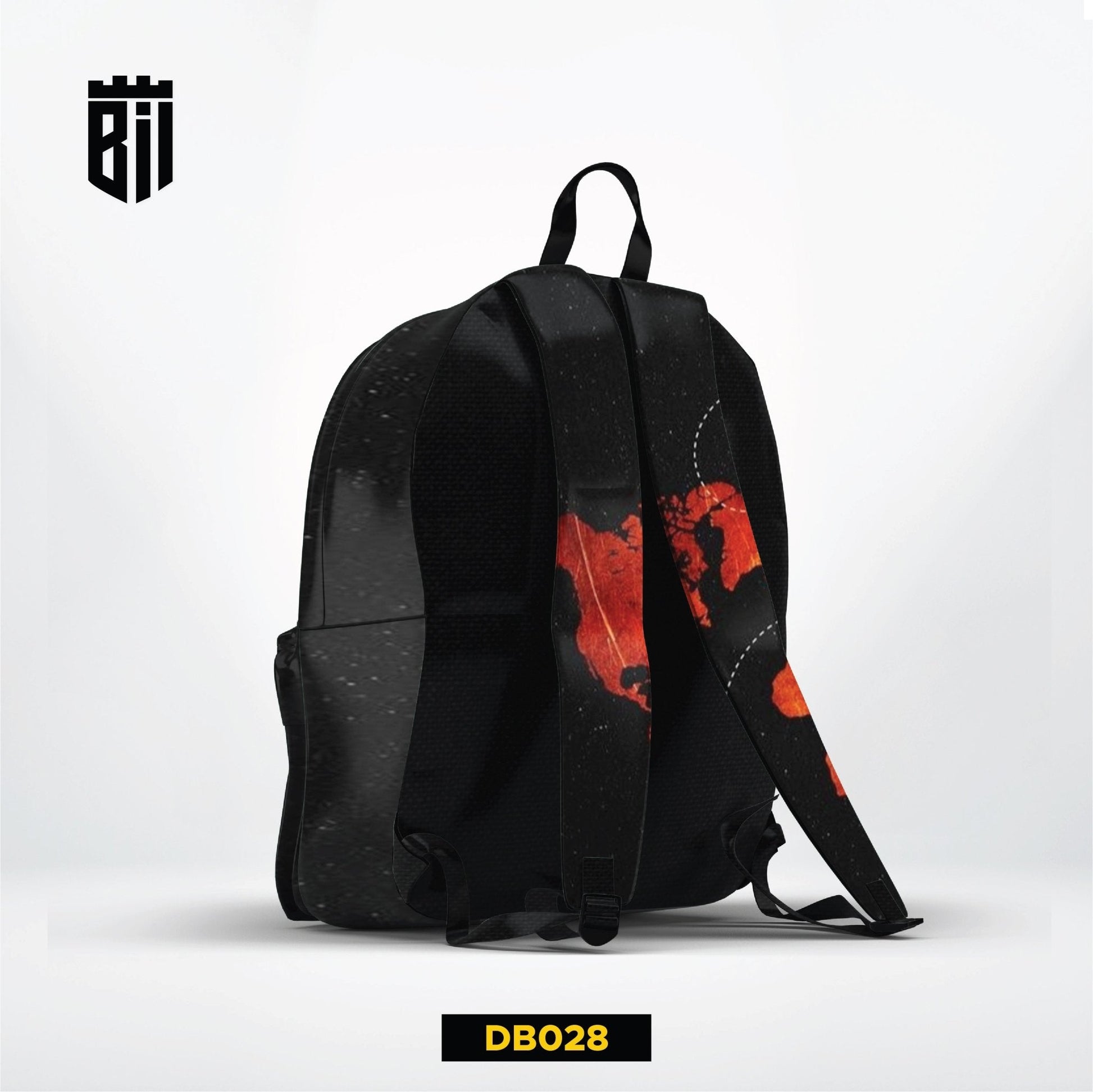 DB028 Adventure Travel Allover Printed Backpack - BREACHIT