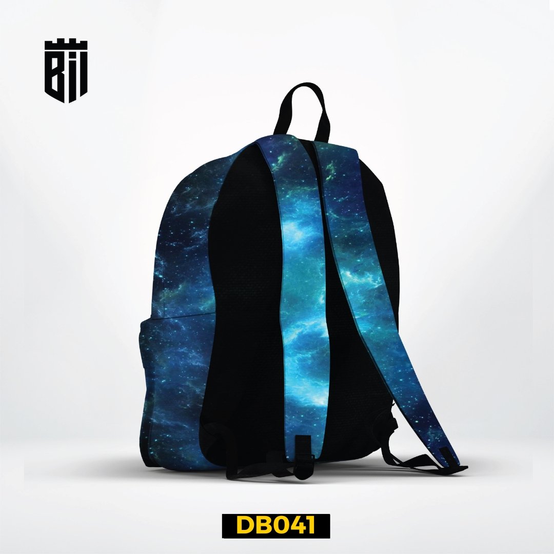 Blue Galaxy BTS Jin Allover Printed Backpack Make Your Own