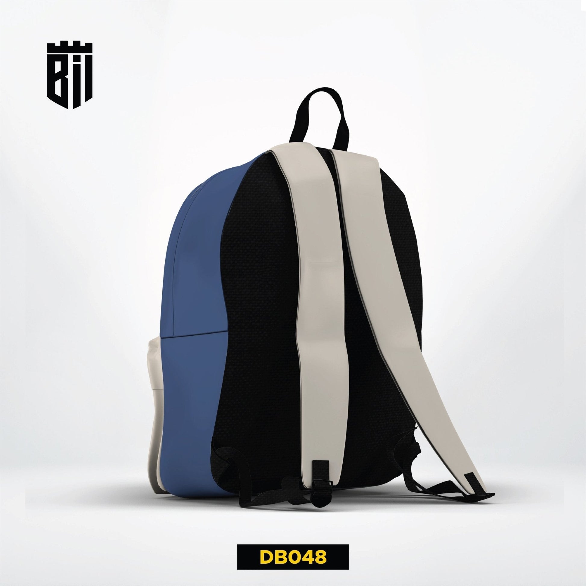 DB048 Colorful Contrast Allover Printed Backpack - BREACHIT