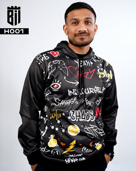 H001 Prism Craft Pullover Unisex All Over Print Hoodie - BREACHIT