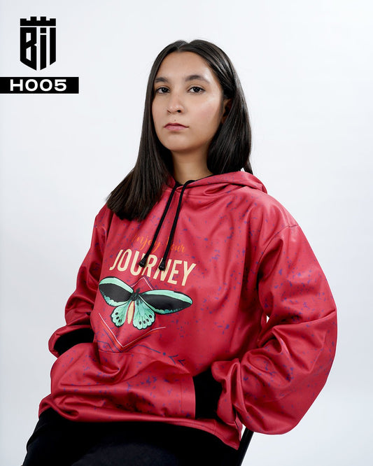 H005 Nebula Chic Unisex All Over Print Hoodie - BREACHIT