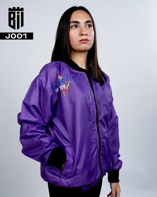 J001 Urban Pulse Unisex All Over Printed Bomber Jacket - BREACHIT