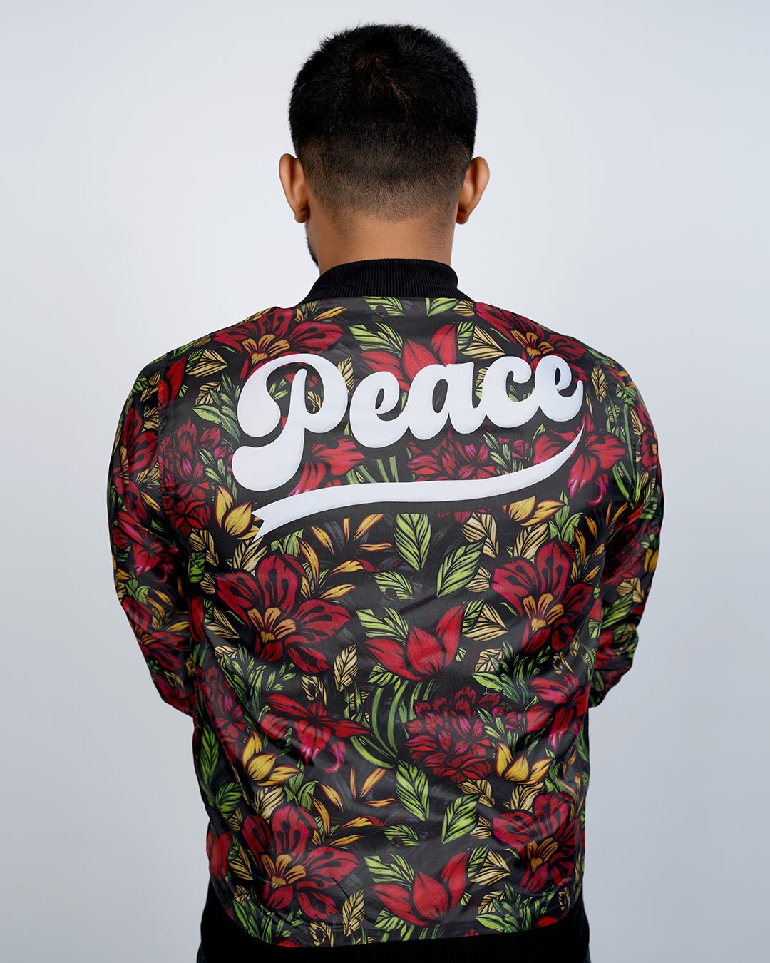 J004 Vogue Wave Unisex All Over Printed Bomber Jacket - BREACHIT