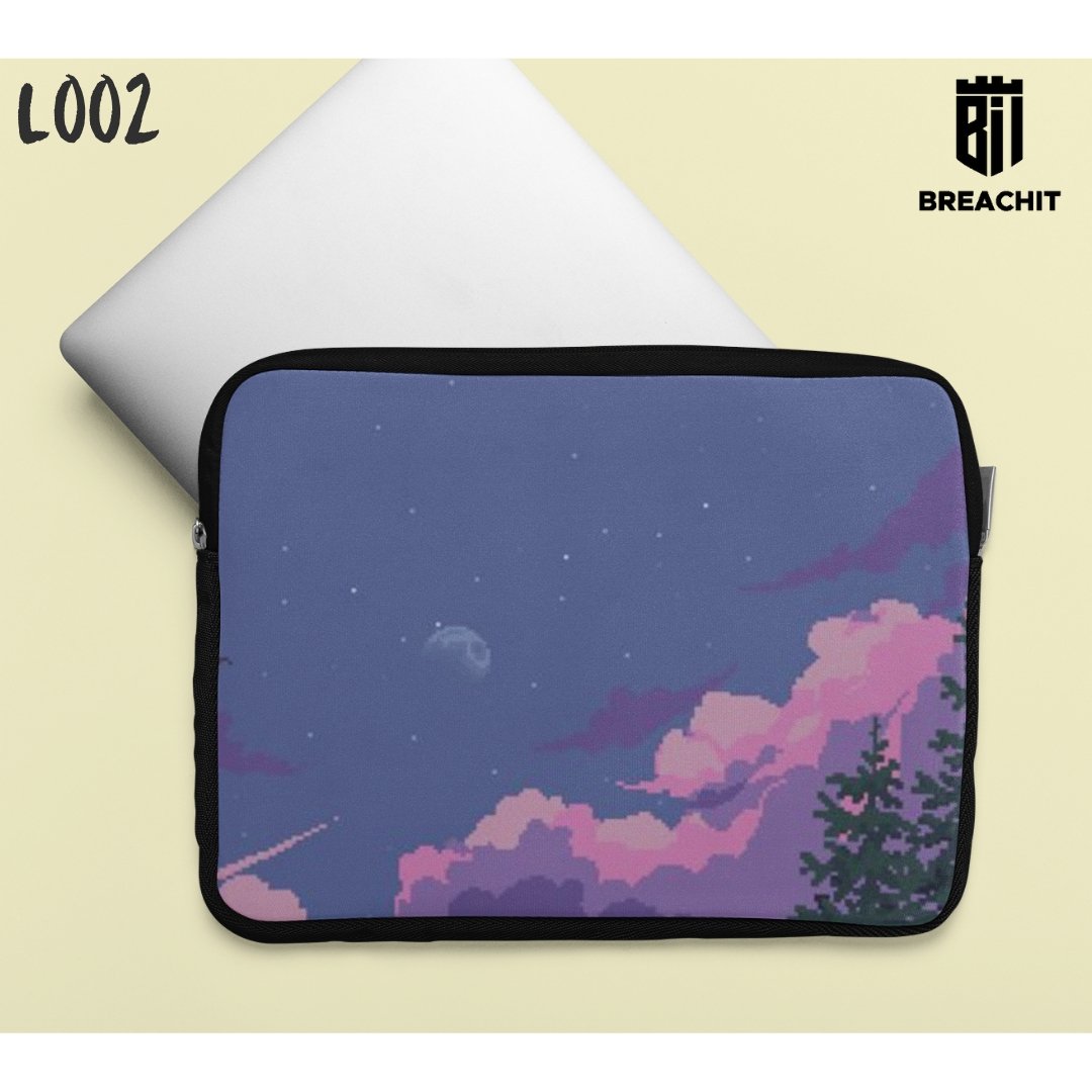 L002 Aesthetic Laptop Sleeve - BREACHIT
