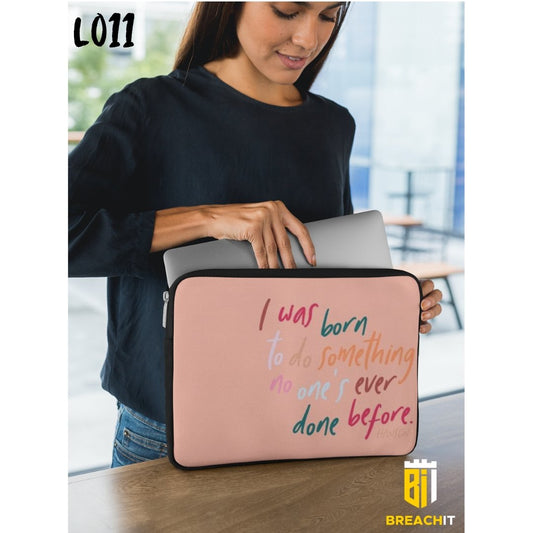 L011 Pink Girls Laptop Sleeve - BREACHIT