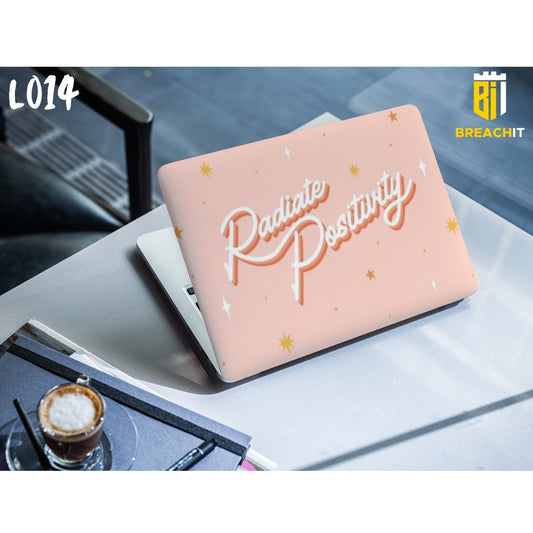 L014 Pink Laptop Skin - BREACHIT