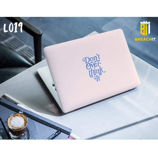 L019 Pink Laptop Skin - BREACHIT