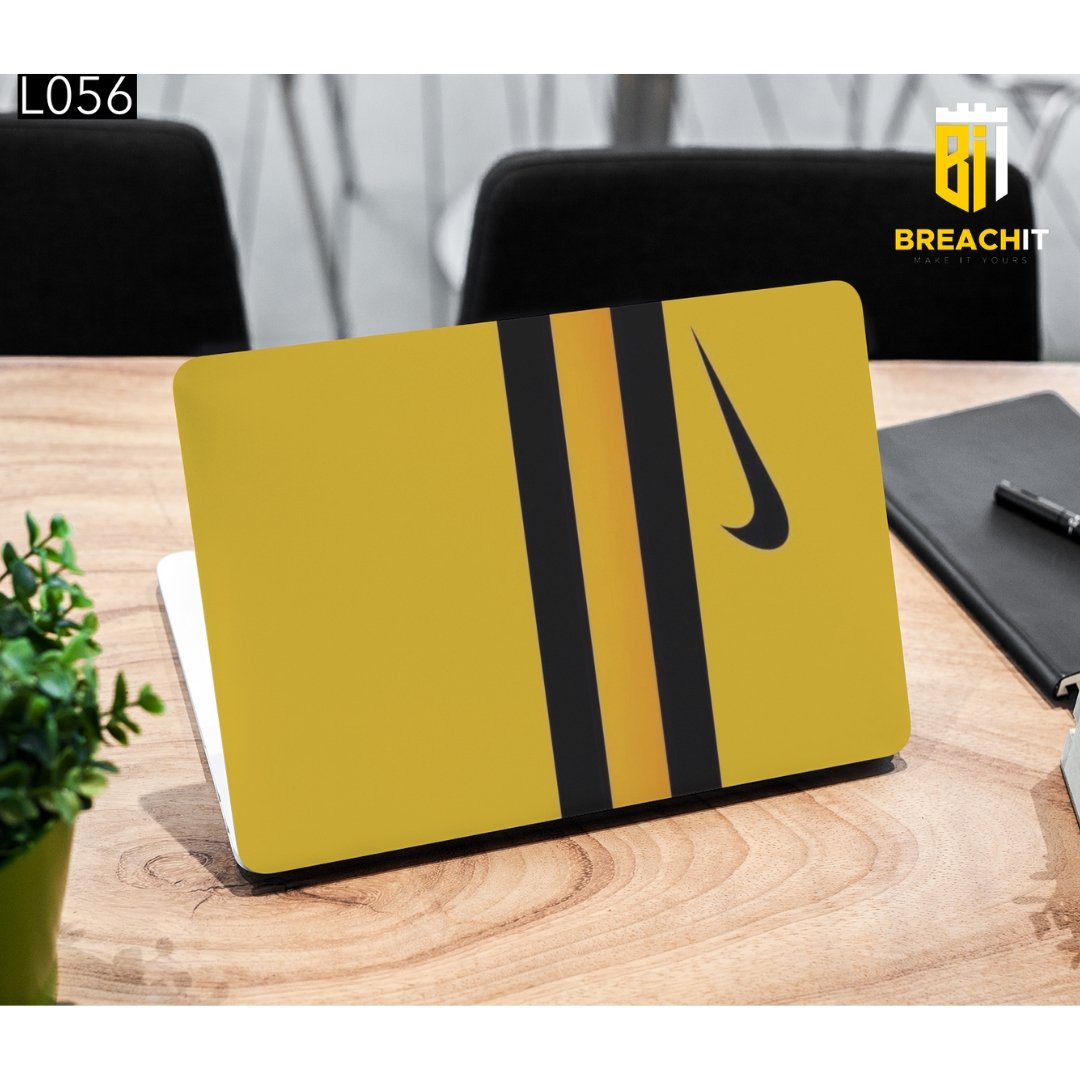 L056 Yellow Laptop Skin - BREACHIT