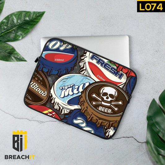 L074 Aesthetic Laptop Sleeve - BREACHIT