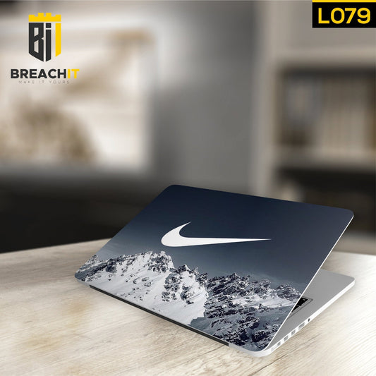 L079 Mountain Laptop Skin - BREACHIT