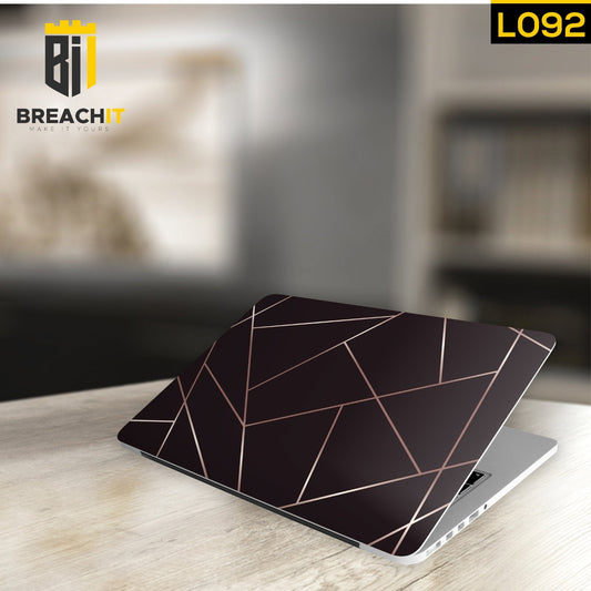 L092 Marble Abstract Laptop Skin - BREACHIT