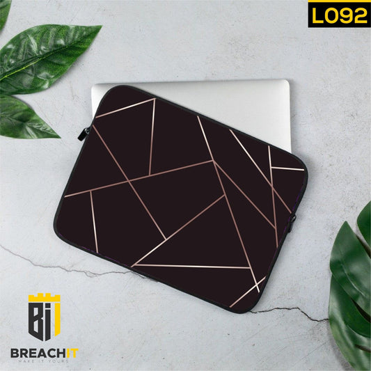 L092 Marble Abstract Laptop Sleeve - BREACHIT