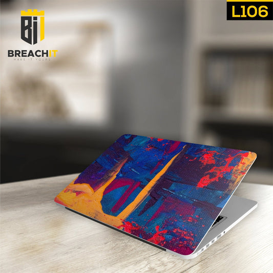 L106 Colorful Aesthetic Laptop Skin - BREACHIT