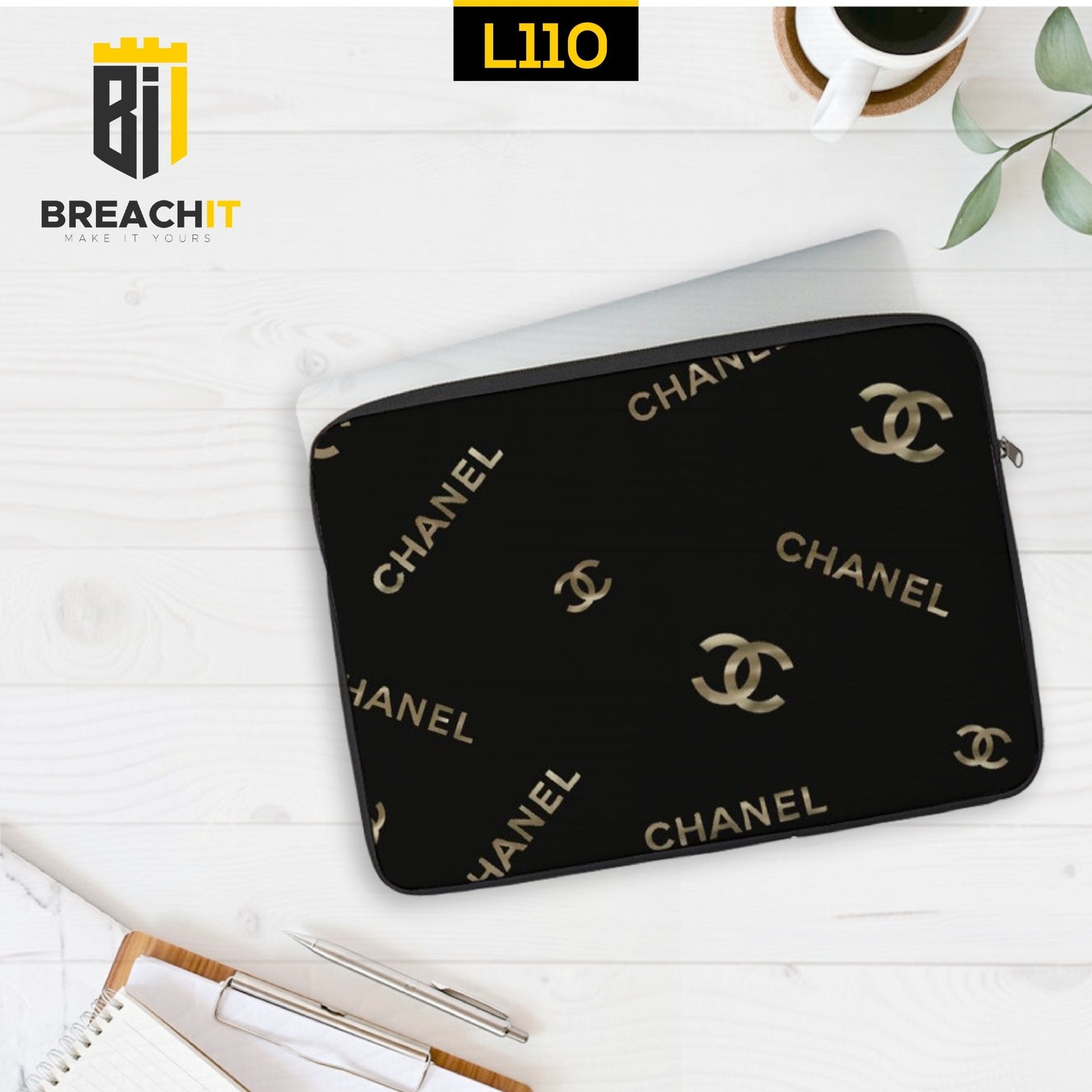 L110 Chanel Laptop Sleeve - BREACHIT