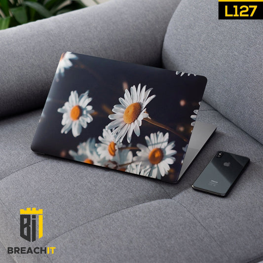 L127 Flowers Laptop Skin - BREACHIT