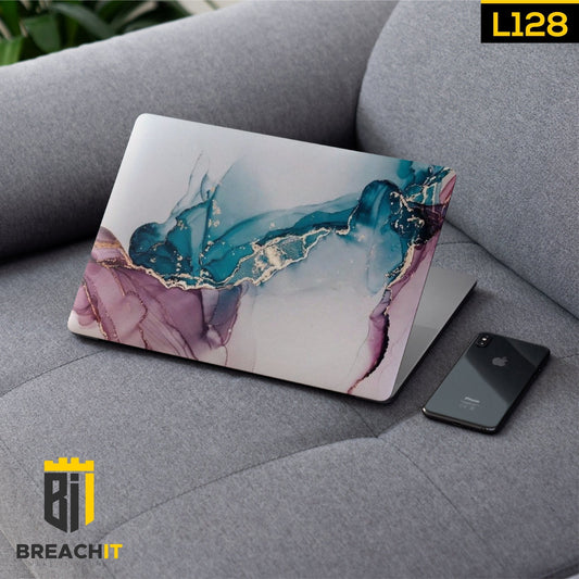 L128 Marble Laptop Skin - BREACHIT