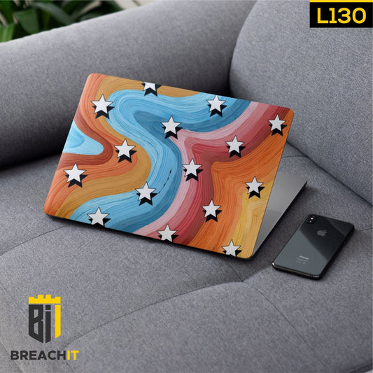 L130 Colorful Laptop Skin - BREACHIT