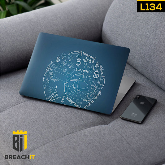 L134 Aesthetic Laptop Skin - BREACHIT