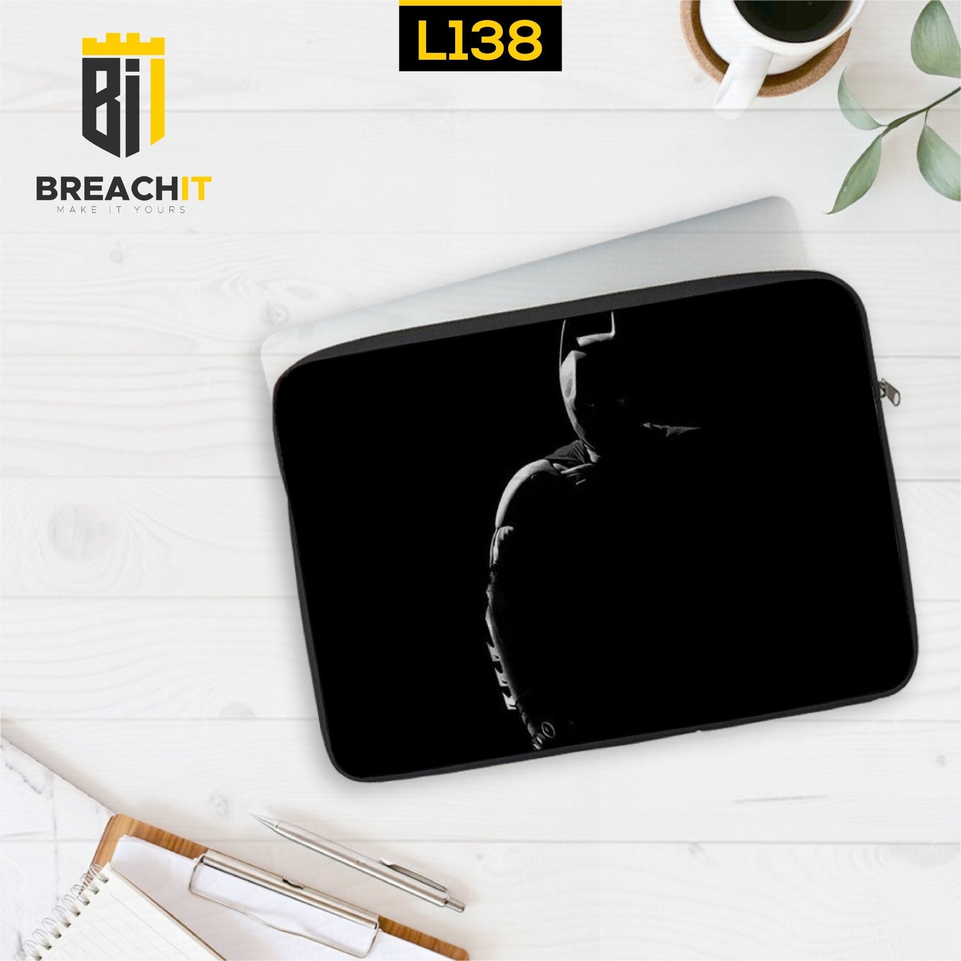 L138 Batman Laptop Sleeve - BREACHIT