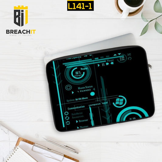L141-1 Aesthetic Laptop Sleeve - BREACHIT