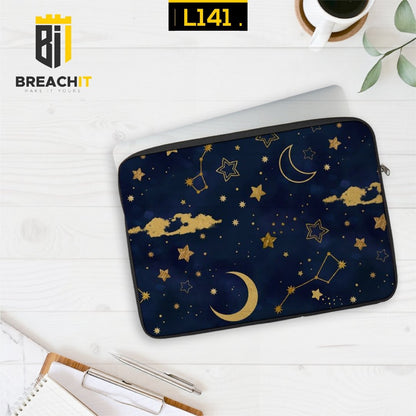 L141 Blue Stars Laptop Sleeve - BREACHIT