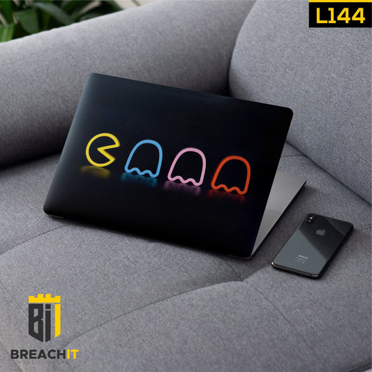 L144 Pacman Laptop Skin - BREACHIT