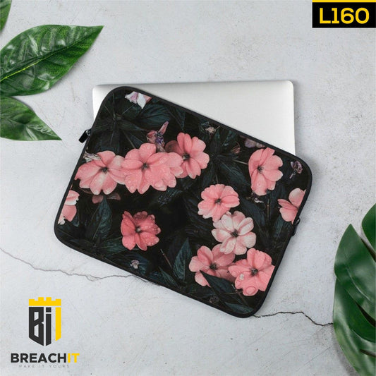 L160 Floral Laptop Sleeve - BREACHIT