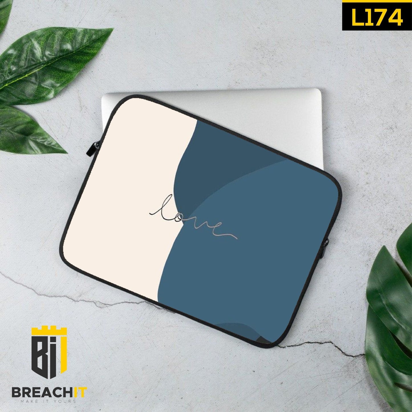 L174 Aesthetic Laptop Sleeve - BREACHIT