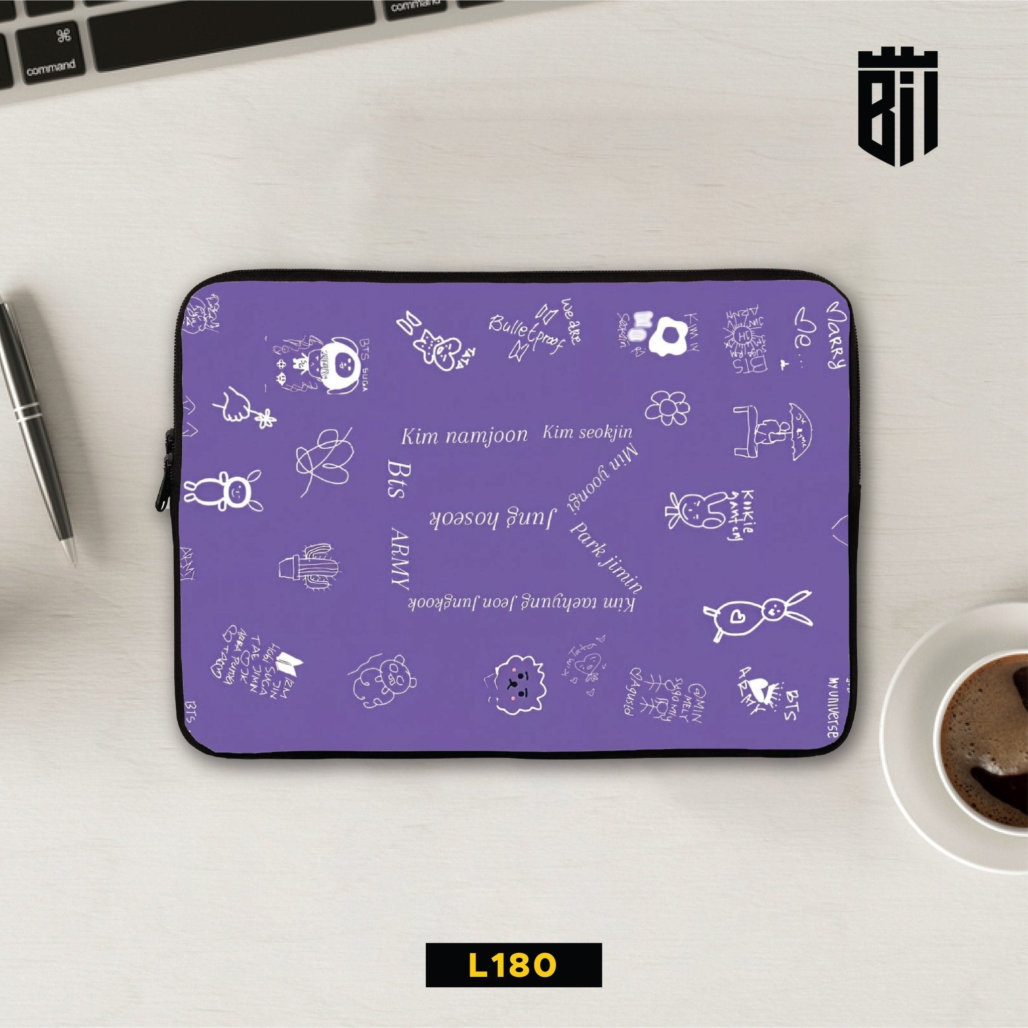 Bts hot sale laptop sleeve