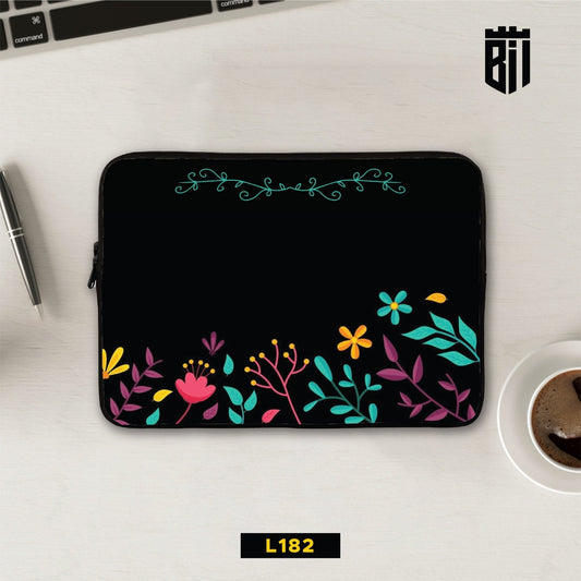 L182 Floral Laptop Sleeve - BREACHIT