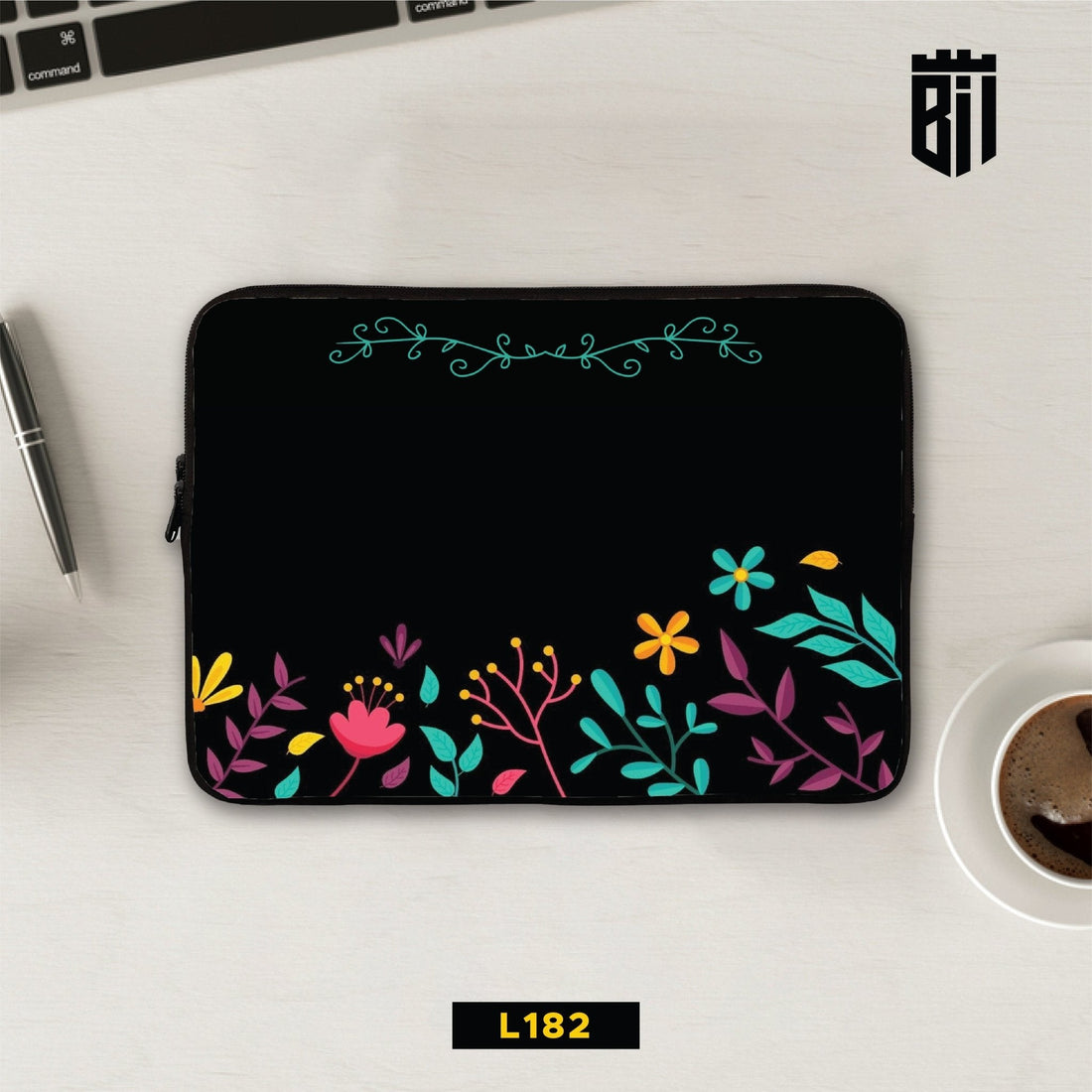Floral Laptop Sleeve Bag Make Your Own BREACHIT