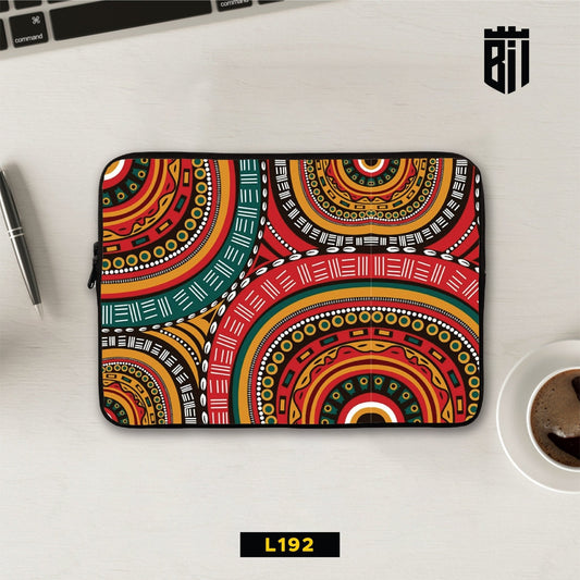 L192 African Art Laptop Sleeve - BREACHIT