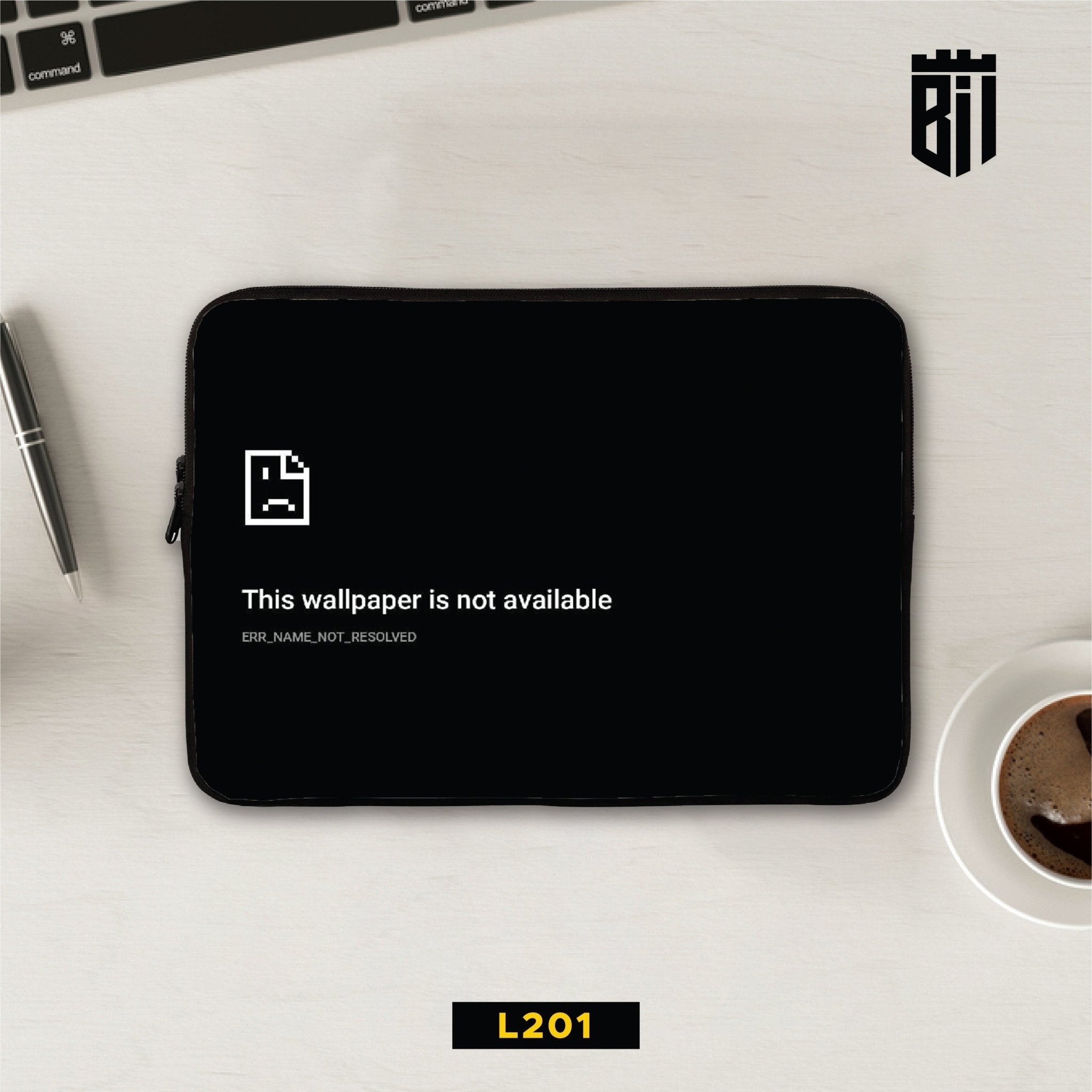 Error Code Laptop Sleeve Bag Make Your Own BREACHIT error-code-laptop-sleeve-bag-make-your-own-breachit