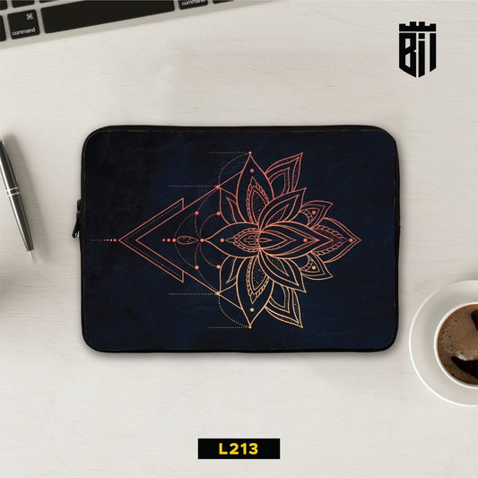 L213 Lotus Flower Laptop Sleeve - BREACHIT