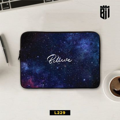 L229 Believe Laptop Sleeve - BREACHIT